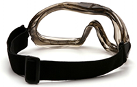Low Profile Goggles with Clear Anti-Fog Lens - 4