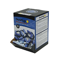 DuraPlugs™ Metal Detectable Corded Single Use Disposable Foam Earplugs - 2
