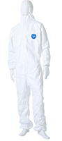 DuPont™ Tyvek® 400 Coveralls with Attached Hood (Respirator Fit)